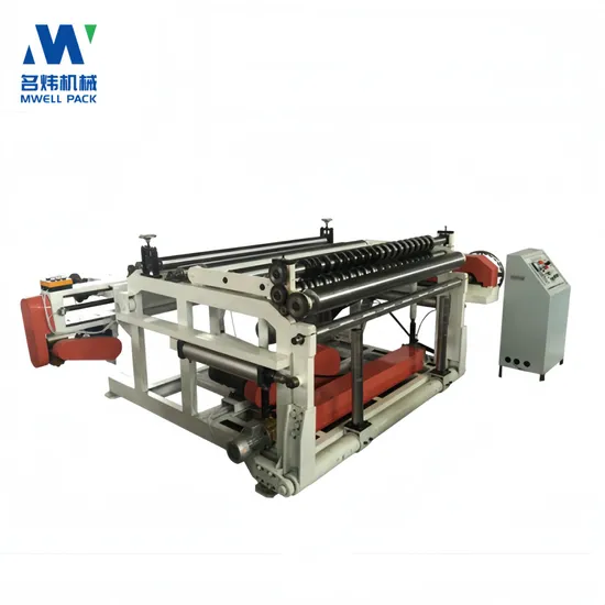 Fully Automatic Big Jumbo Roll Paper Slitting and Rewinding Machine for Paper Non Woven Aluminum Foil Label PVC with Unwinding 1800mm