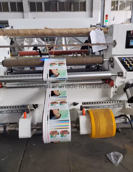  Máquina de corte e rebobinagem de alta velocidade, cortadora e rebobinadora para rolos enormes em embalagens flexíveis BOPP Pet CPP, papel adesivo, cortador de etiquetas máx.  400 mpm