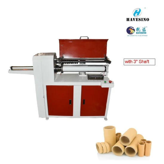 Máquina de corte de núcleo de papel eficiente Cortador de rolo de papel